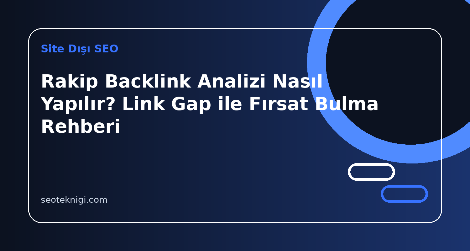 Seo Tekniği